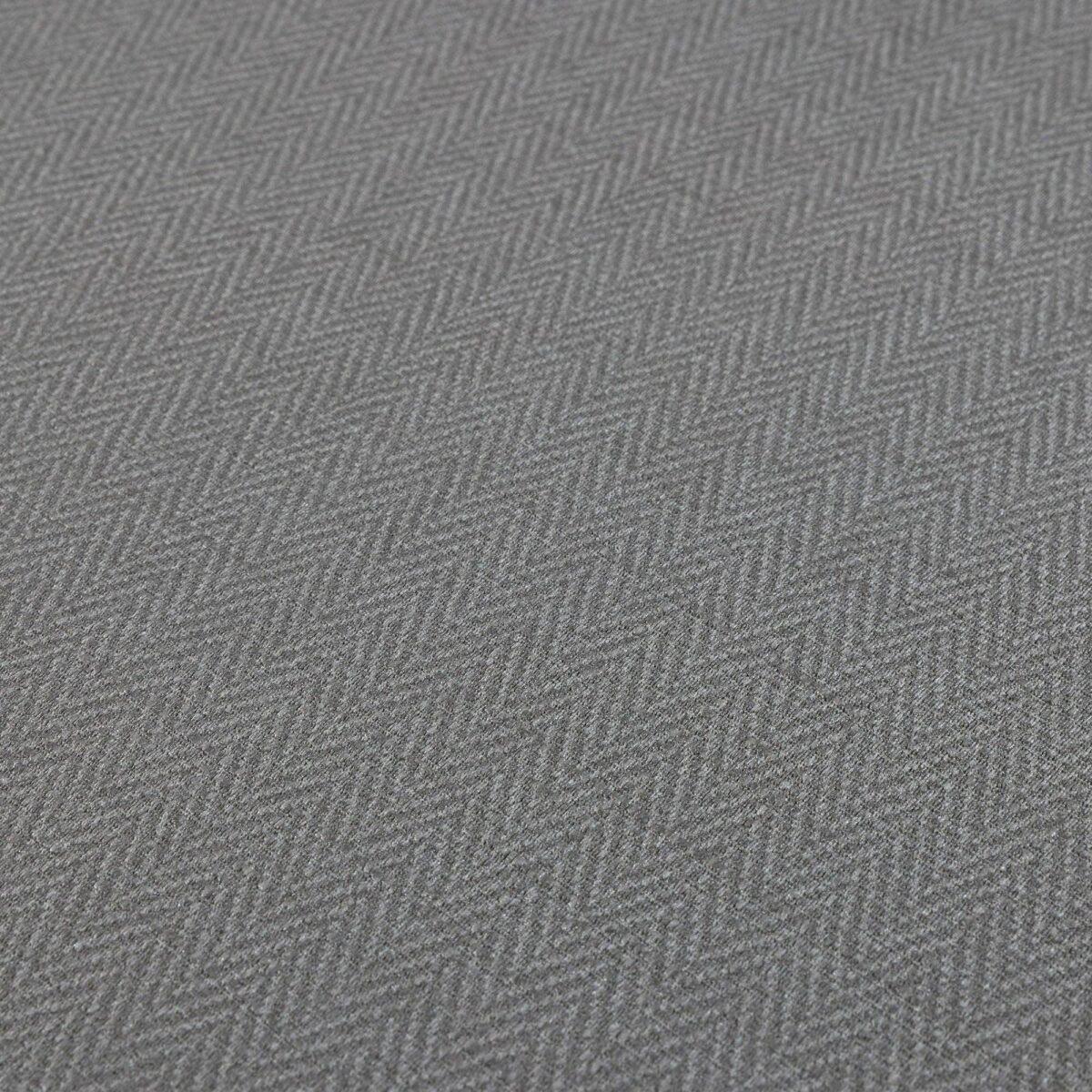 Tweed Woven Herringbone Pattern Texture Wallpaper Gray Code 3701-5 - Image 7