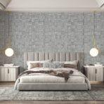 Geometric Modern Design Wallpaper Gray Code 23209-5 - Image 5