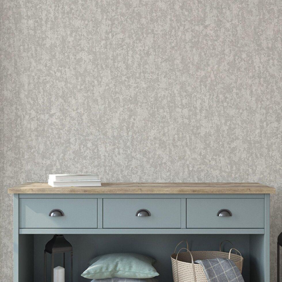 Plain Texture Wallpaper Gray Code 1203-3 - Image 2