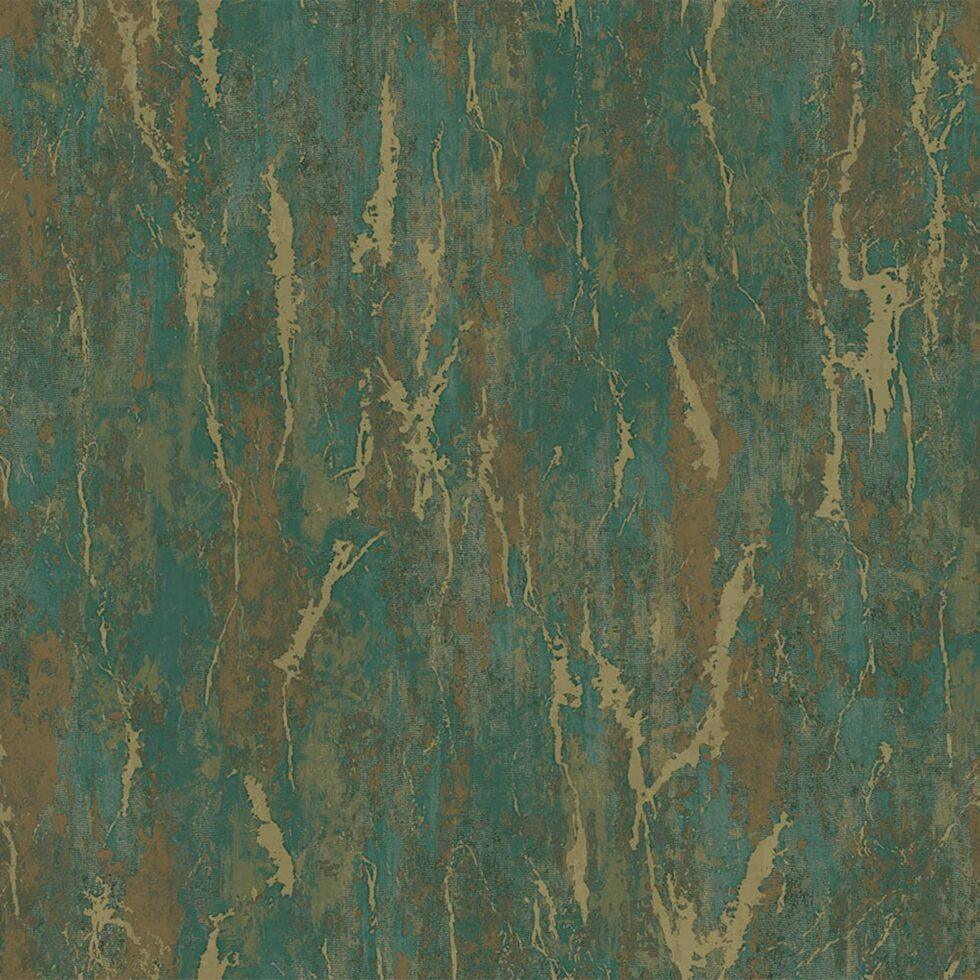 Abstract oxidized texture pattern wallpaper Green Code 7809-4 - Image 4