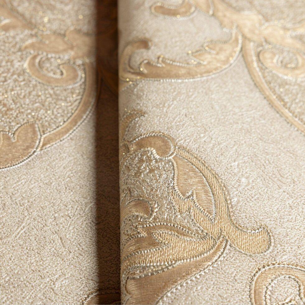 Damask Design Wallpaper Brown Code 1403-5 - Image 3