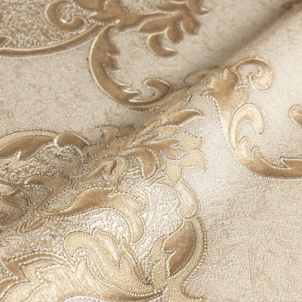 Damask Design Wallpaper Brown Code 1403-5 - Image 4