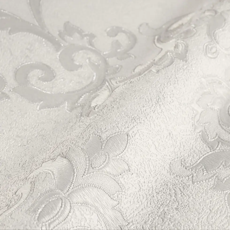 Damask Design Wallpaper Silver Code 1403-2 - Image 3