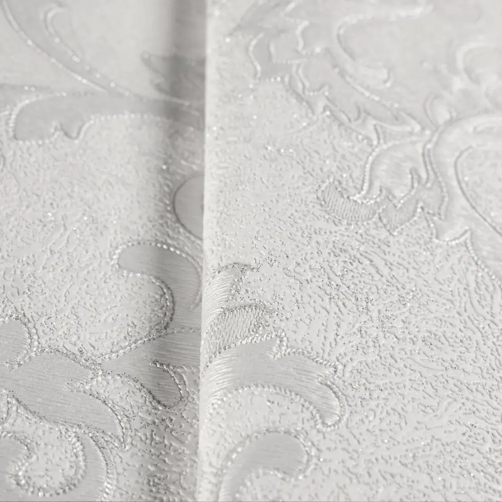 Damask Design Wallpaper Silver Code 1403-2 - Image 4