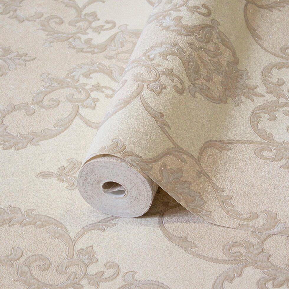 Damask Design Wallpaper Beige Code 1403-3