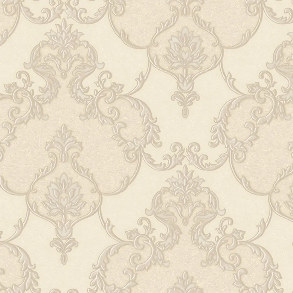 Damask Design Wallpaper Beige Code 1403-3 - Image 6