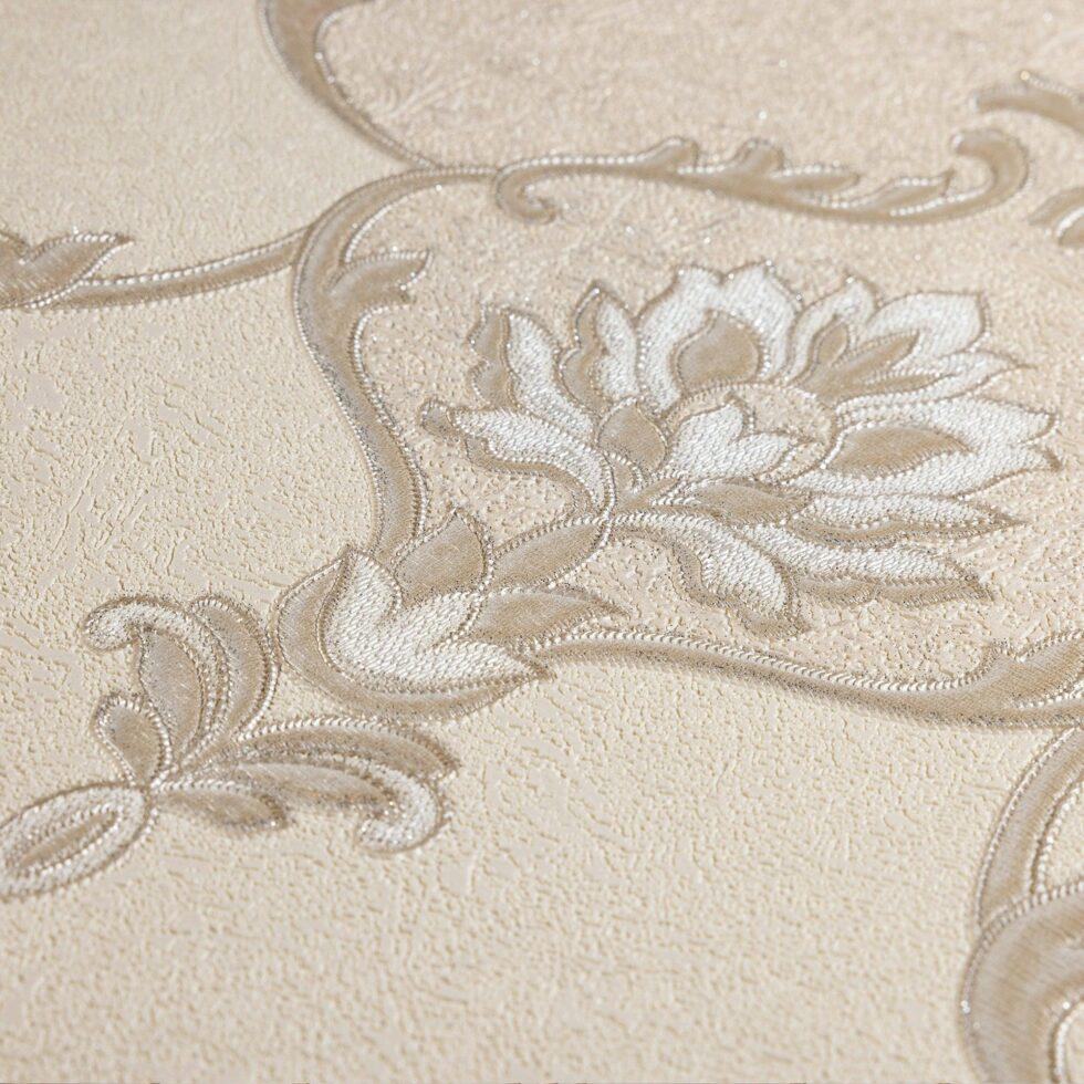 Damask Design Wallpaper Beige Code 1403-3 - Image 5