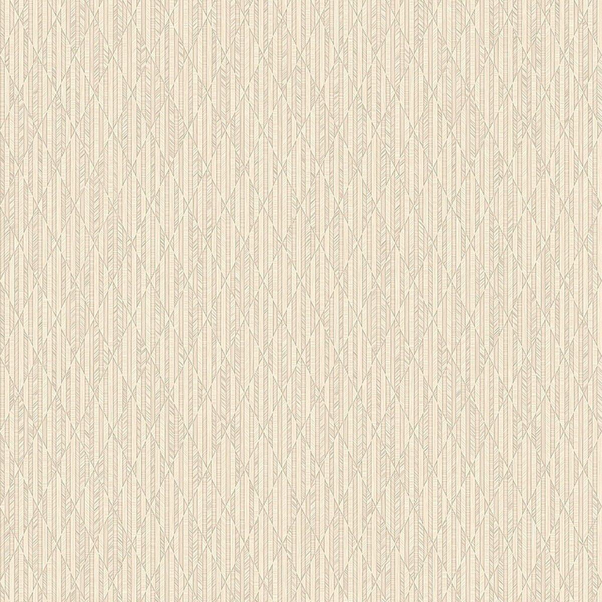 Striped Geometric Design Wallpaper White Code 23205-1 - Image 3
