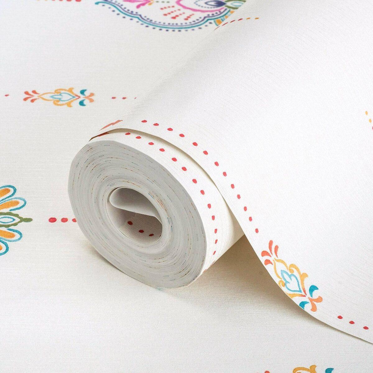 Modern Ordinary Wallpaper Cream Code 9902-3 - Image 1