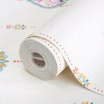 Modern Ordinary Wallpaper Cream Code 9902-3