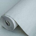 Rough Linen Fabric Texture Wallpaper Blue Code 3716-5