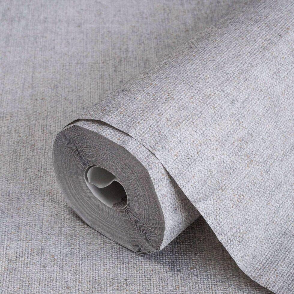 Smooth linen textile texture wallpaper Gray Code 7816-3