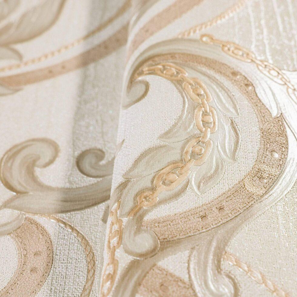 Classical Damask Wallpaper Cream Code 1308-2 - Image 3