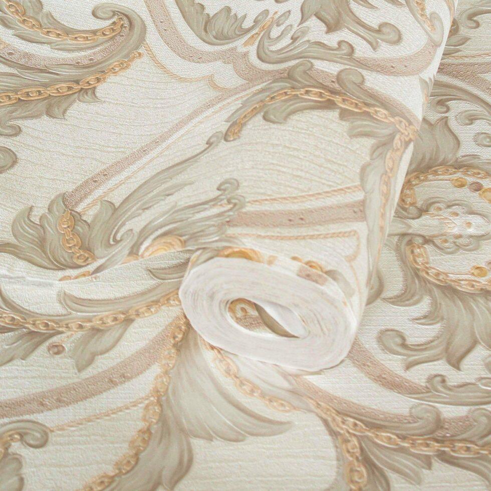 Classical Damask Wallpaper Cream Code 1308-2