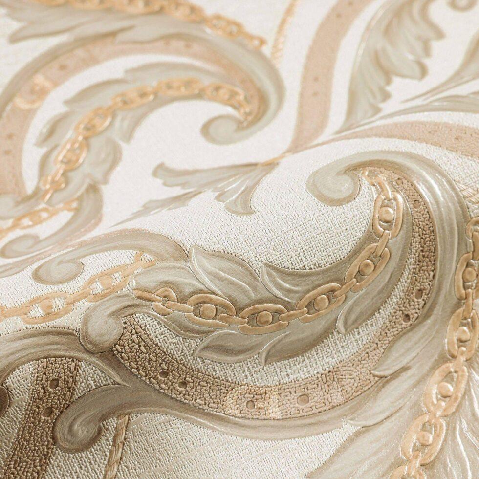 Classical Damask Wallpaper Cream Code 1308-2 - Image 4