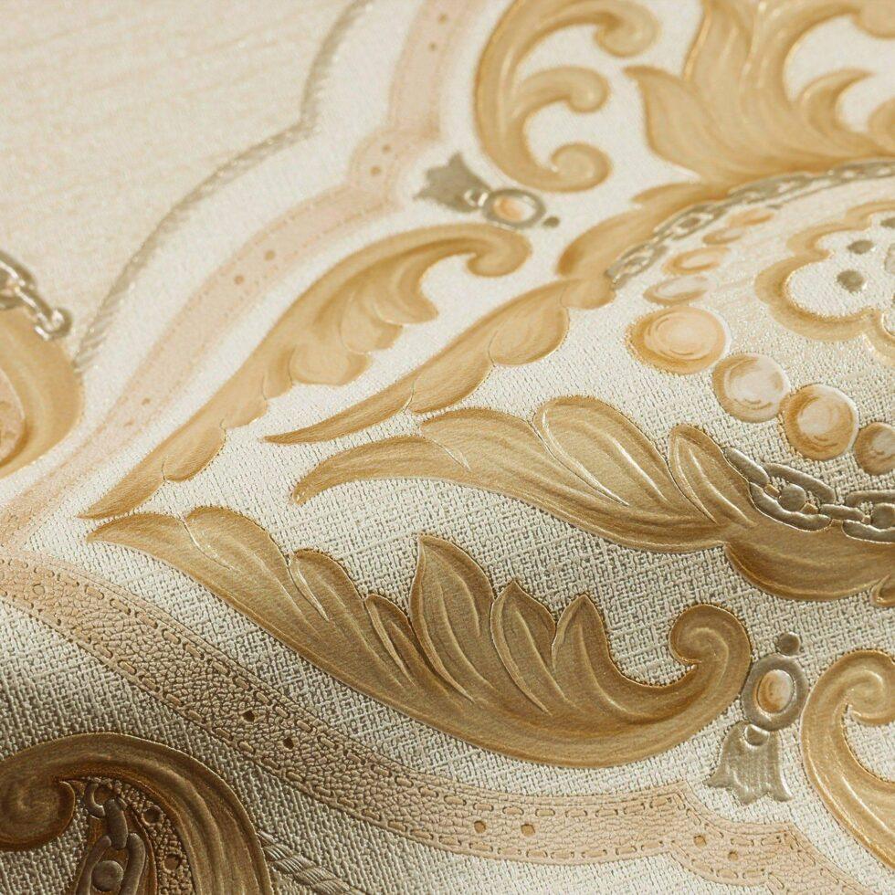 Classical Damask Wallpaper Brown Code 1308-3 - Image 4