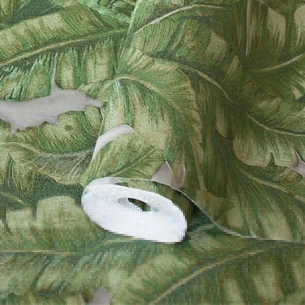 Banana Leaf Wallpaper Green Code 1507-3 - Image 1