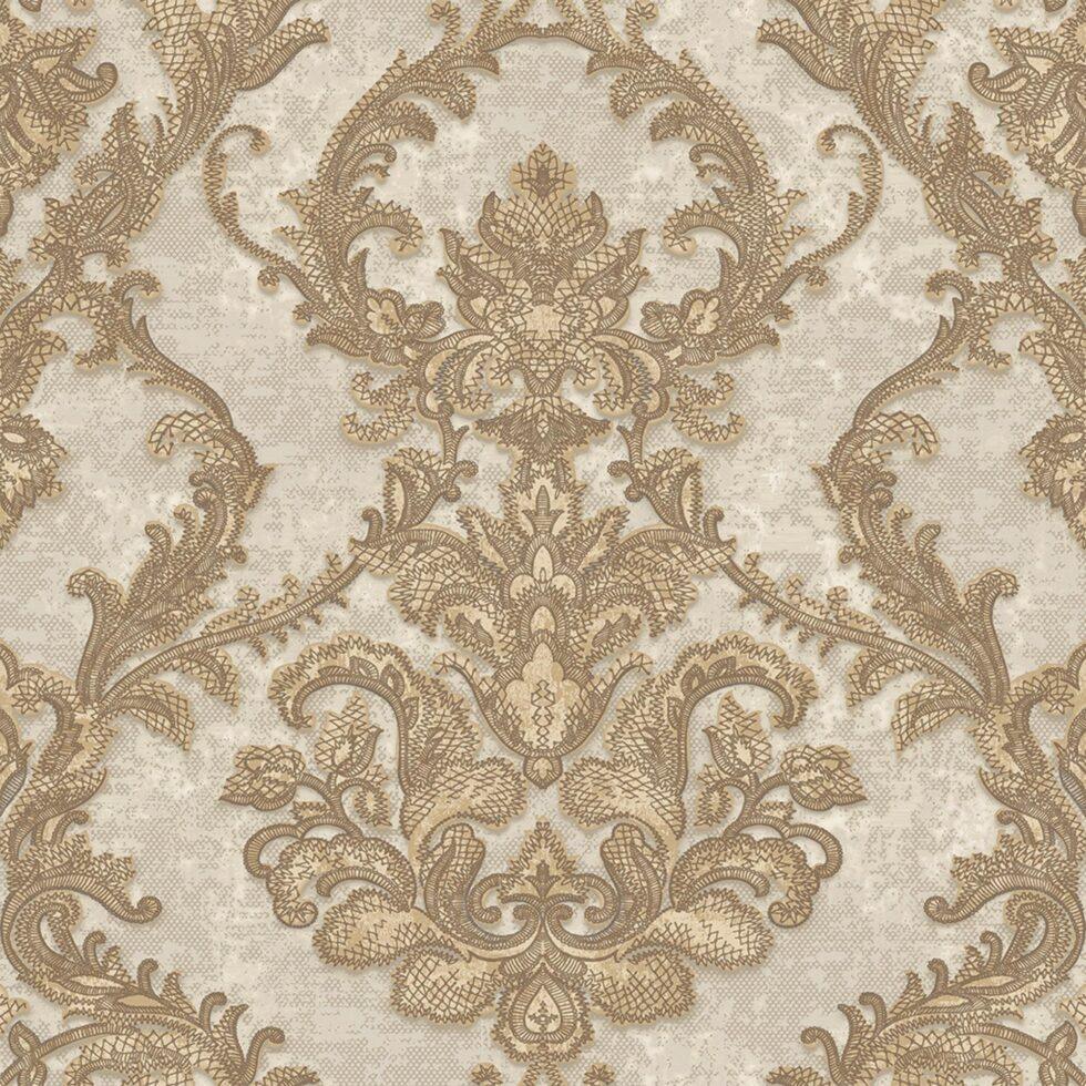 Rich Damask Wallpaper Cream Code 1303-3 - Image 5