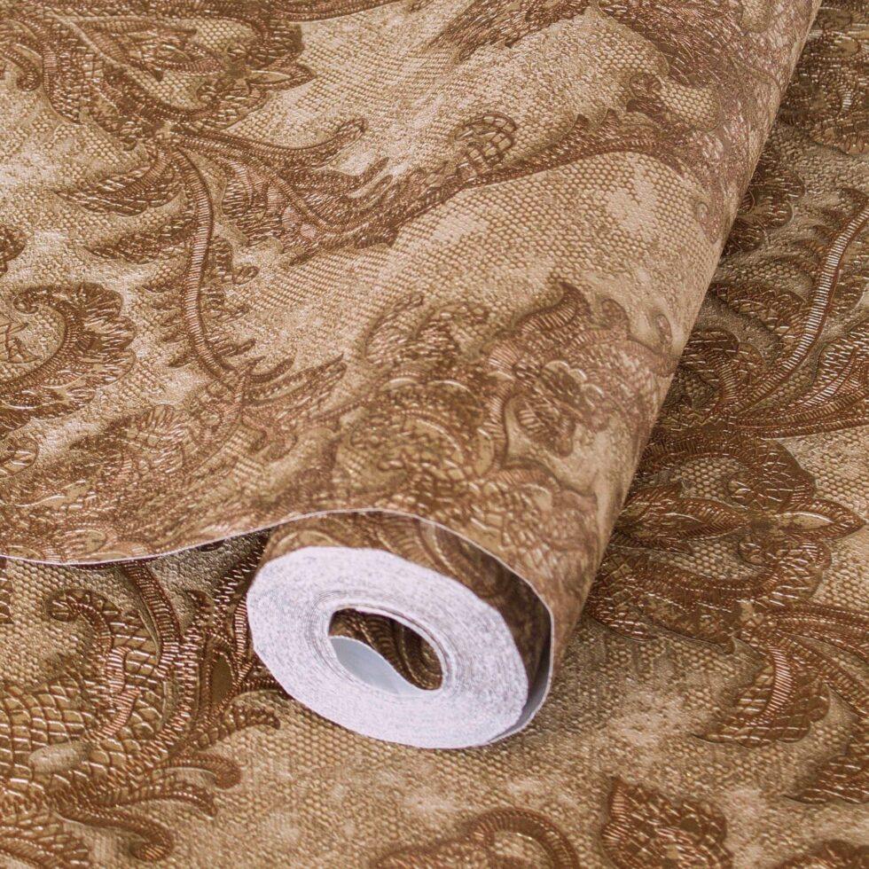 Rich Damask Wallpaper Brown Code 1303-4