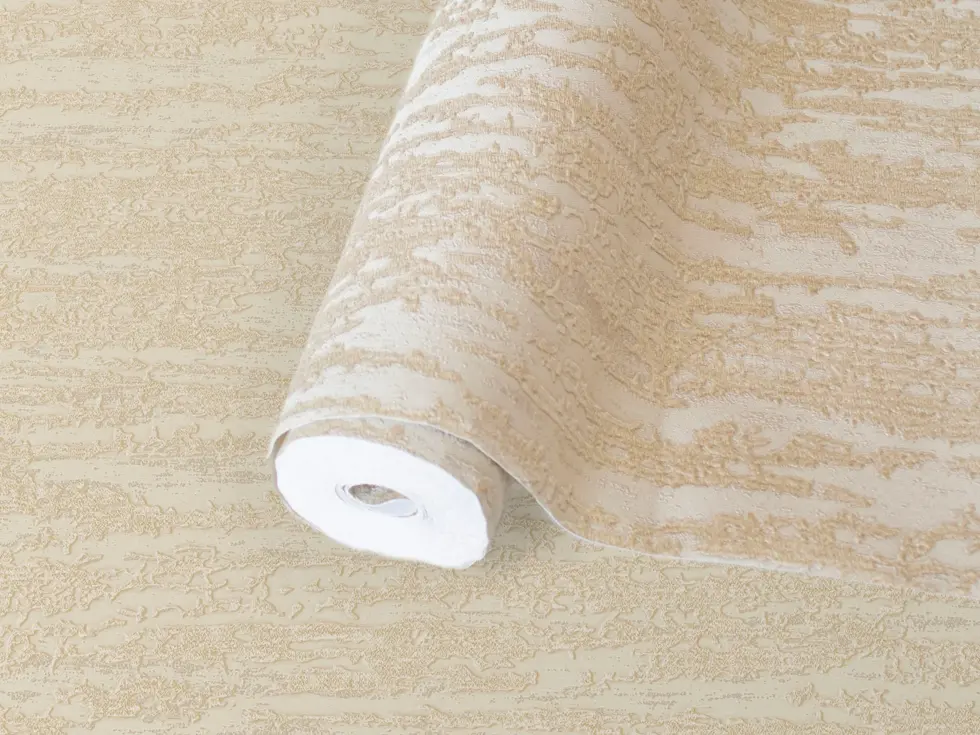 Modern Plain Wallpaper Cream Code 1508-2