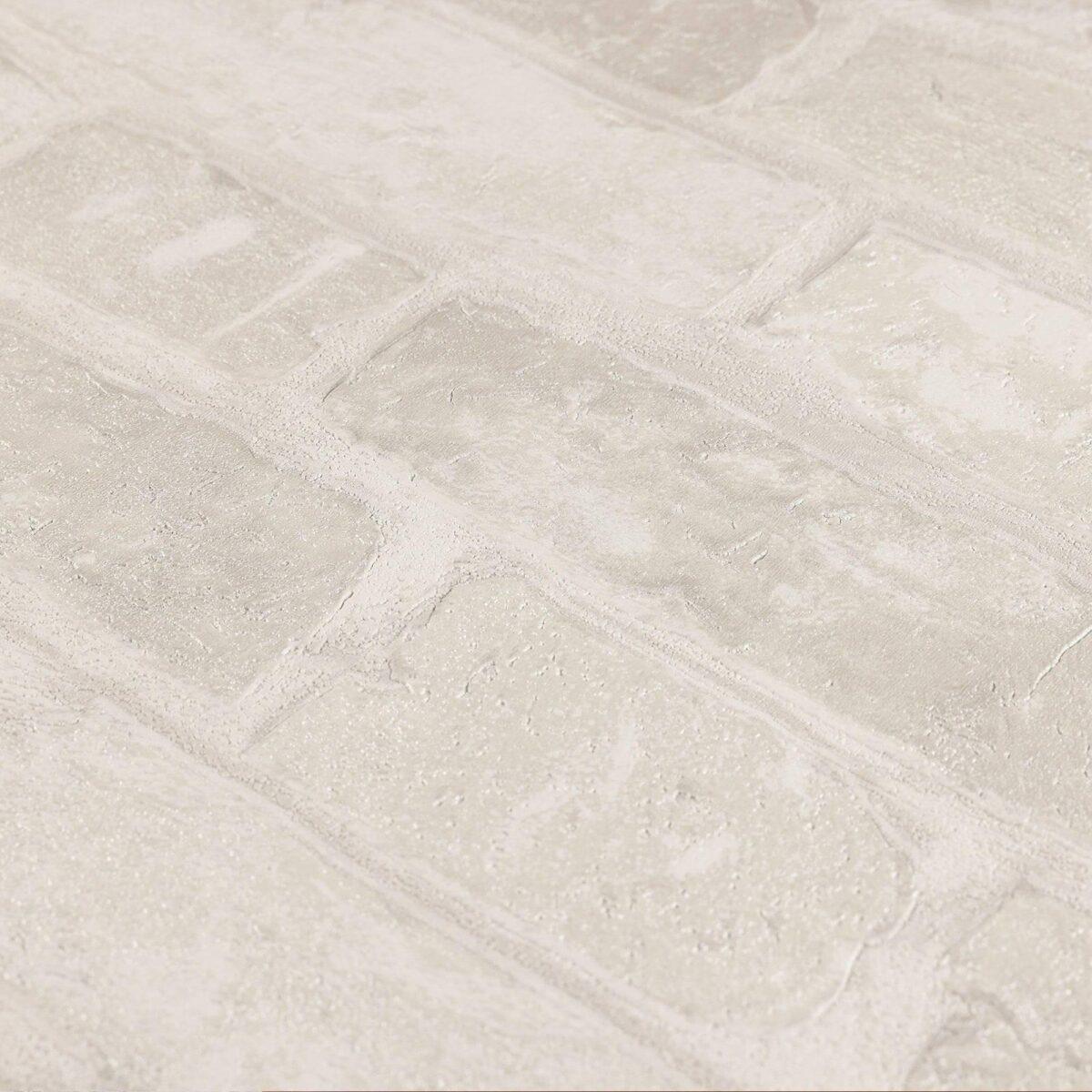 Modern Stone Design Wallpaper White Code 23104-1 - Image 4