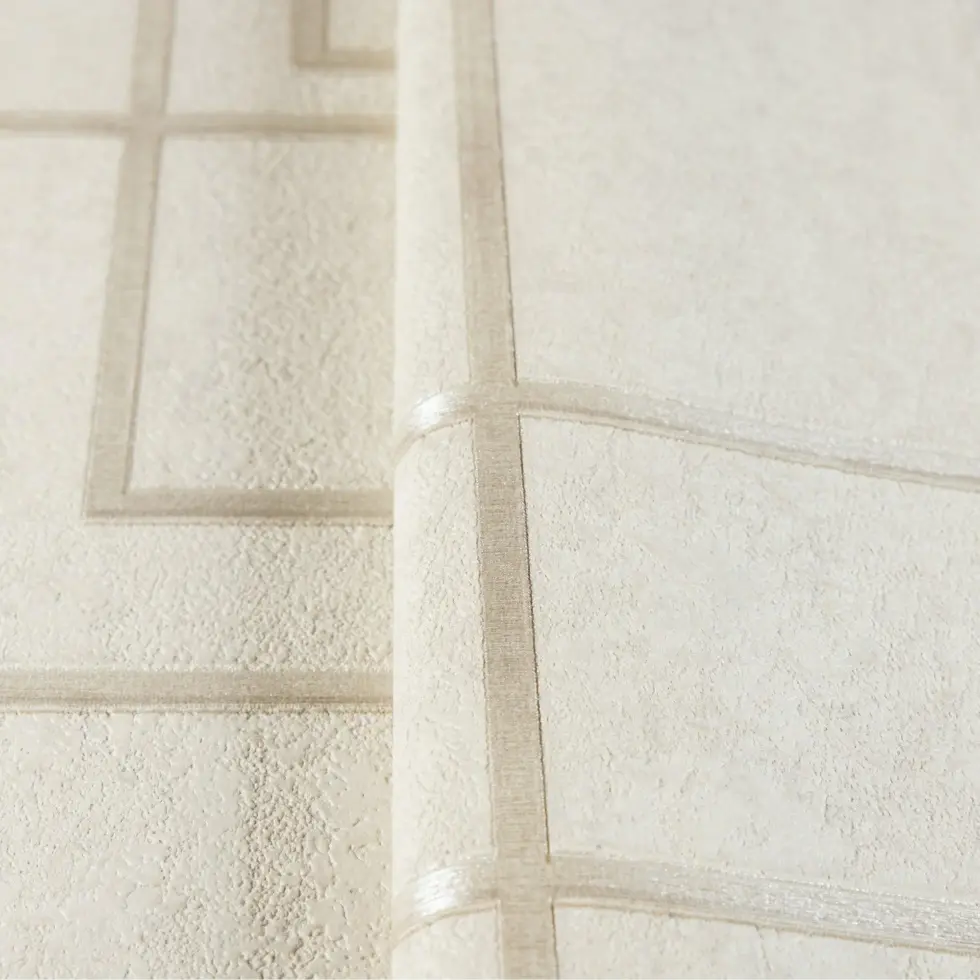 Geometric Wallpaper Cream Code 1202-2 - Image 3