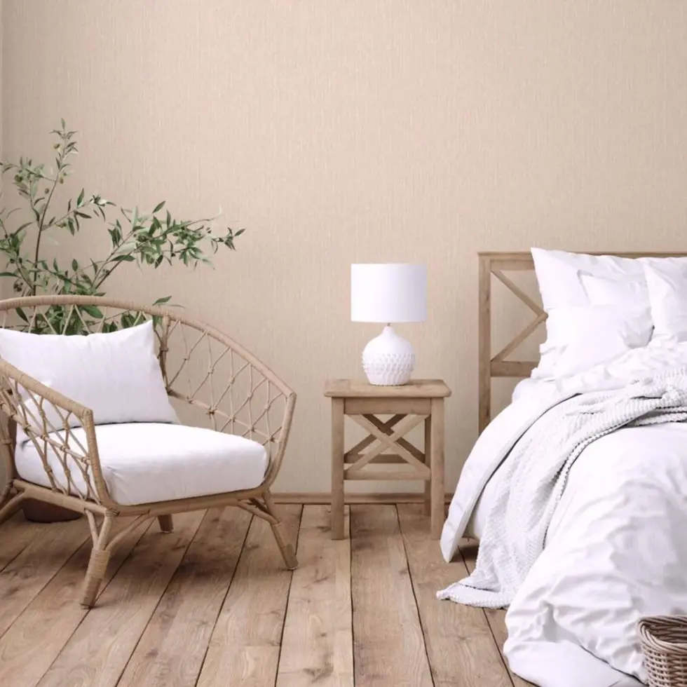 Plain Wallpaper Cream Code 1311-2 - Image 2
