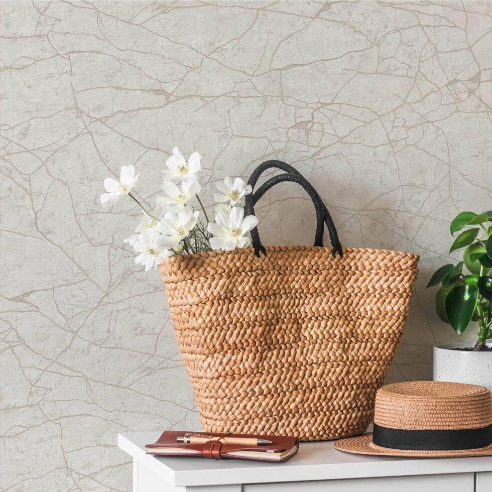 Modern Linear Design Wallpaper Cream Code 23107-2 - Image 2