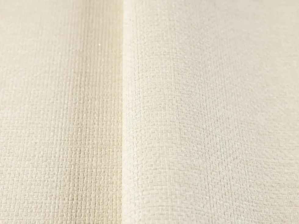 Rough Linen Fabric Texture Wallpaper Cream Code 3716-2 - Image 5