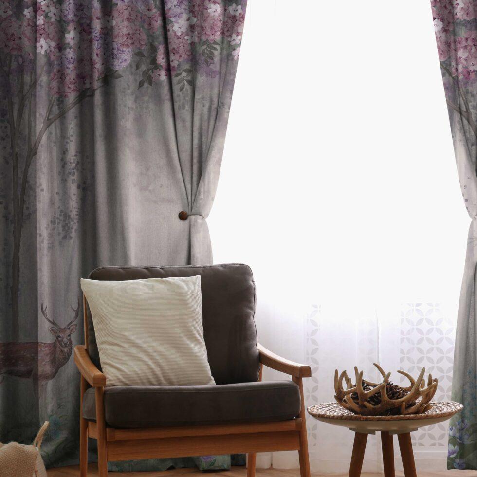 AdaHome Eyelet Curtains Collection Available in a Variety of Martials and Multicoloured - Code P300 - Image 4