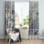 AdaHome Eyelet Curtains Collection Available in a Variety of Martials and Multicoloured - Code P301