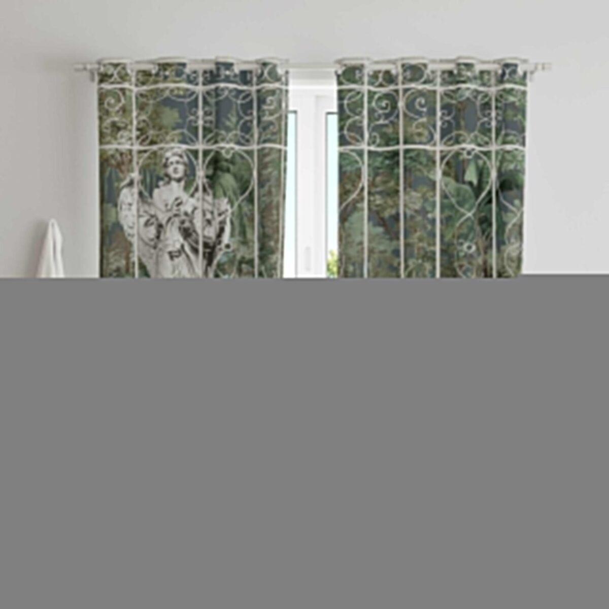 AdaHome Eyelet Curtains Collection Available in a Variety of Martials and Multicoloured - Code P301 - Image 2