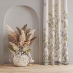 AdaHome Eyelet Curtains Collection Available in a Variety of Martials and Multicoloured - Code P303