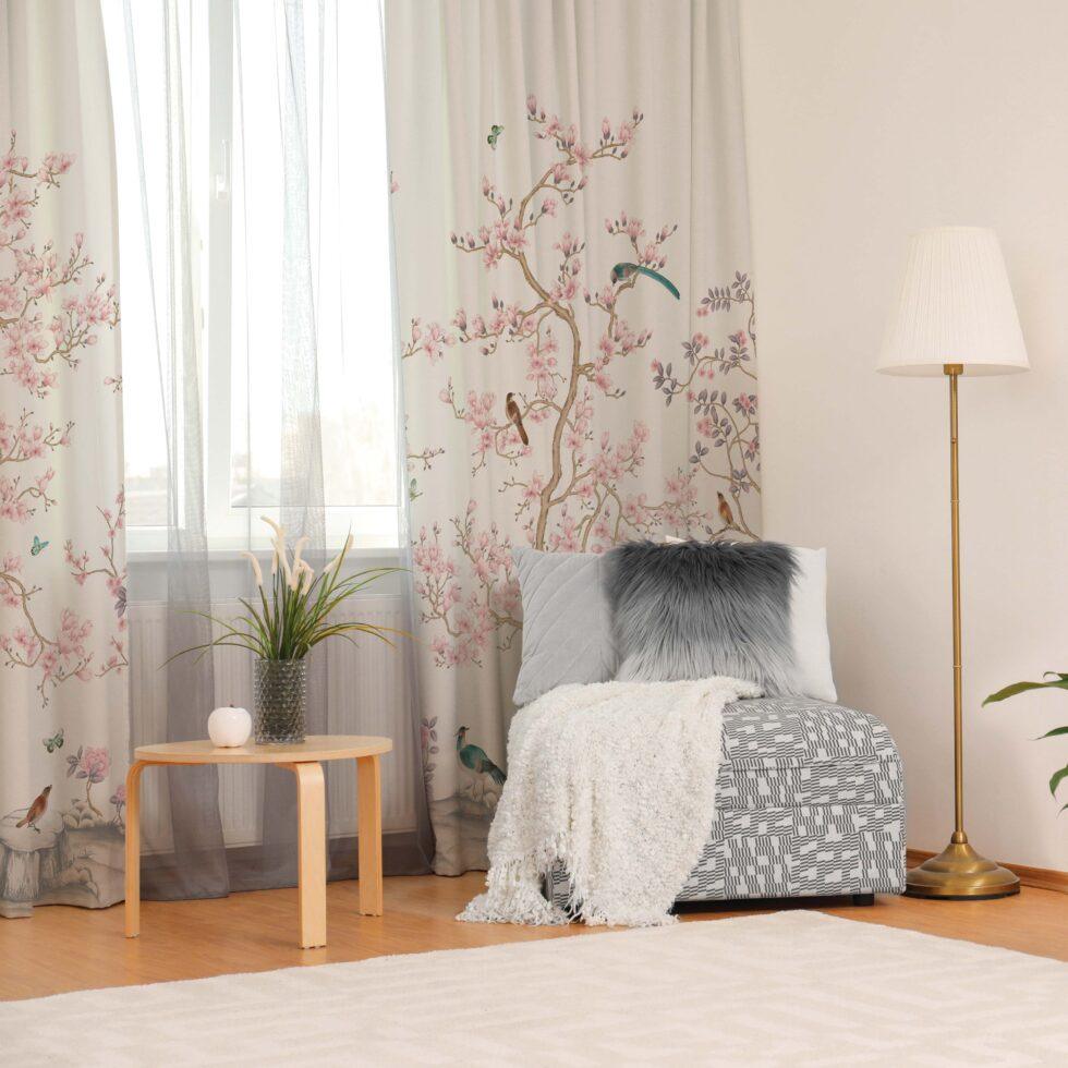 AdaHome Eyelet Curtains Collection Available in a Variety of Martials and Multicoloured - Code P304