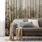 AdaHome Eyelet Curtains Collection Available in a Variety of Martials and Multicoloured - Code P310