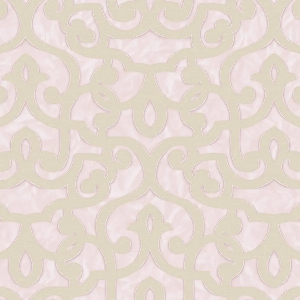 Bold neoclassical damask ornament wallpaper Pink Code 7810-3 - Image 5