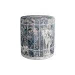Gray Pouffe Collection. Code PUF301