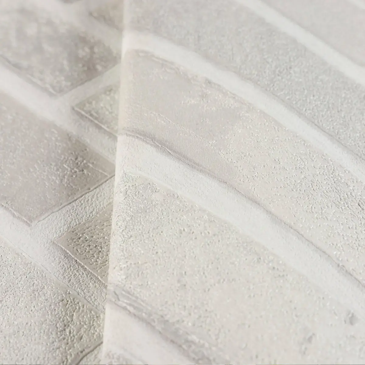 Modern Tile Design Wallpaper White Code 23105-1 - Image 4
