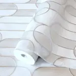 Modern Geometric Wallpaper Cream Code 1514-2