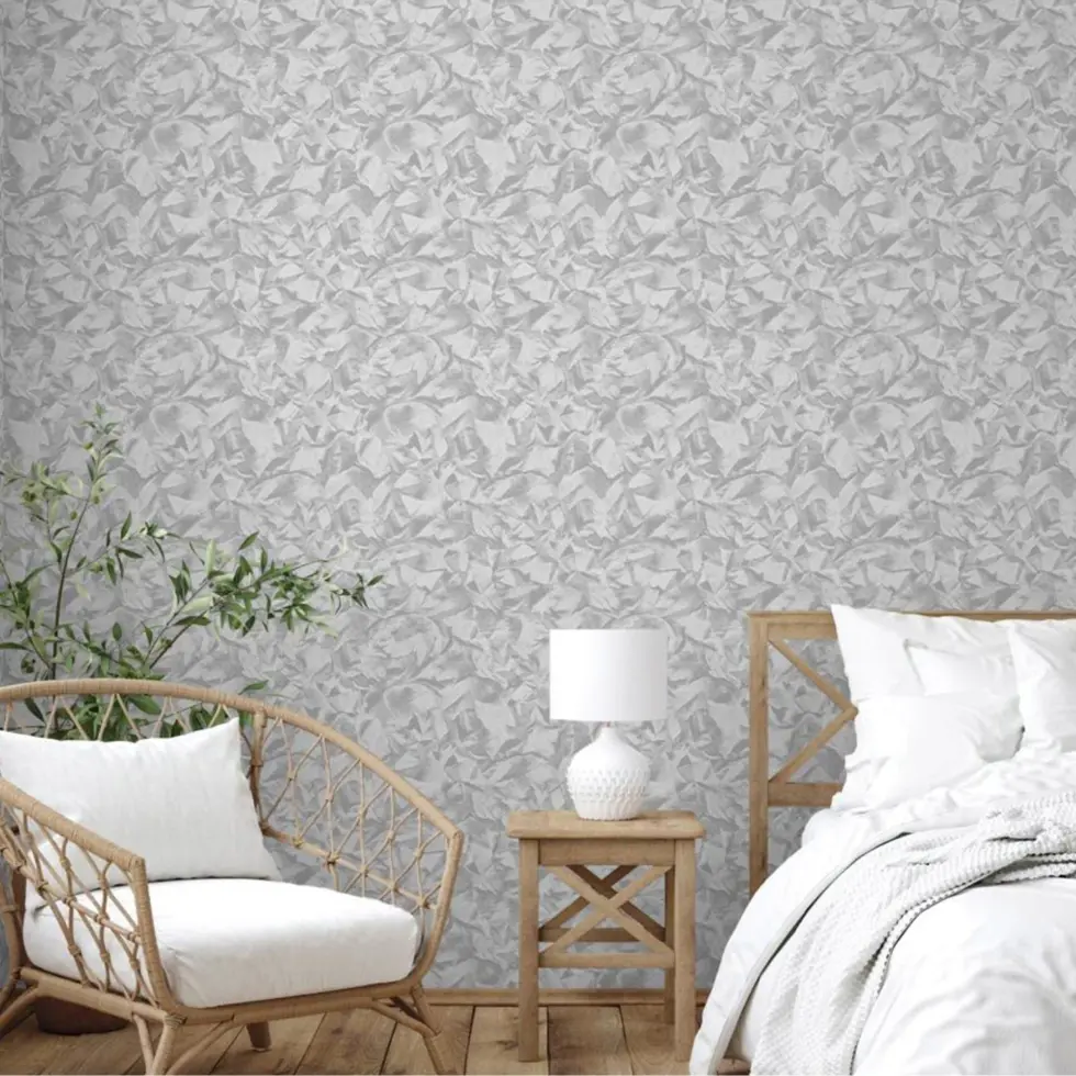 Abstract fabric folds inspired pattern wallpaper Gray Code 7806-5 - Image 6