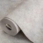 Rough Paint Texture Wallpaper Gray Code 3717-3