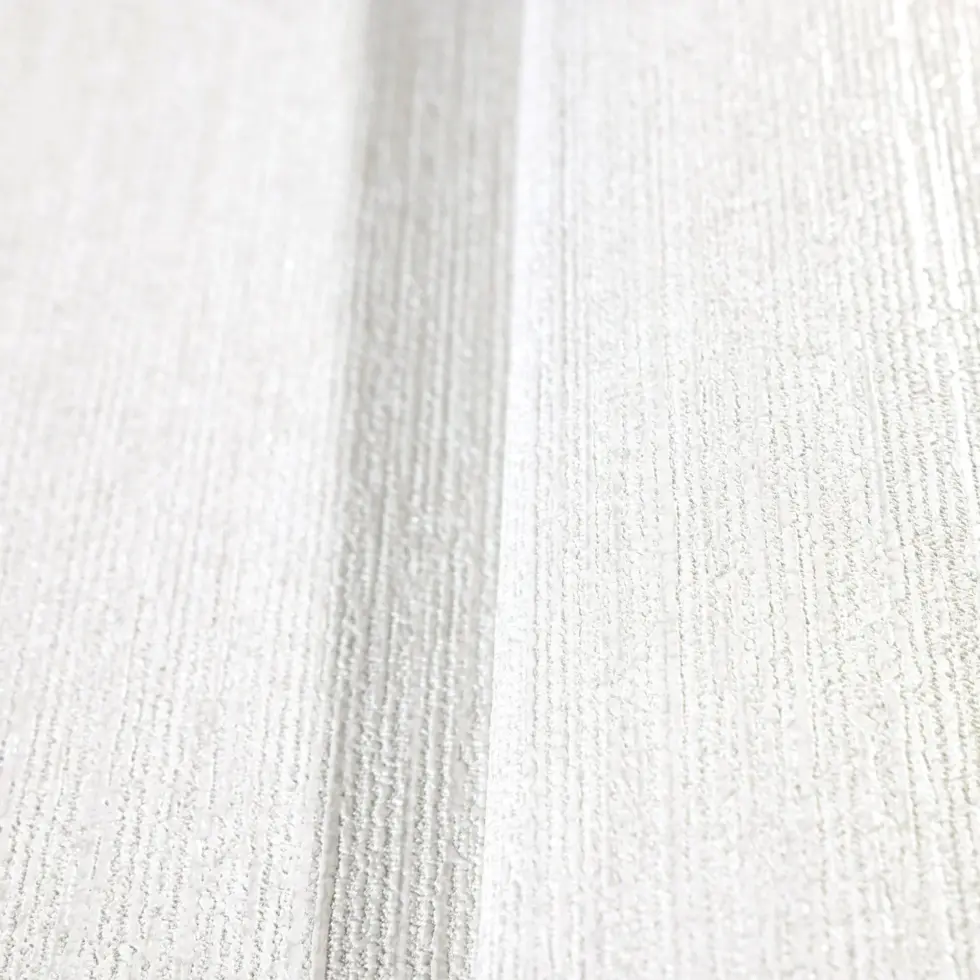 Classical Plain Wallpaper White Code 1302-1 - Image 3