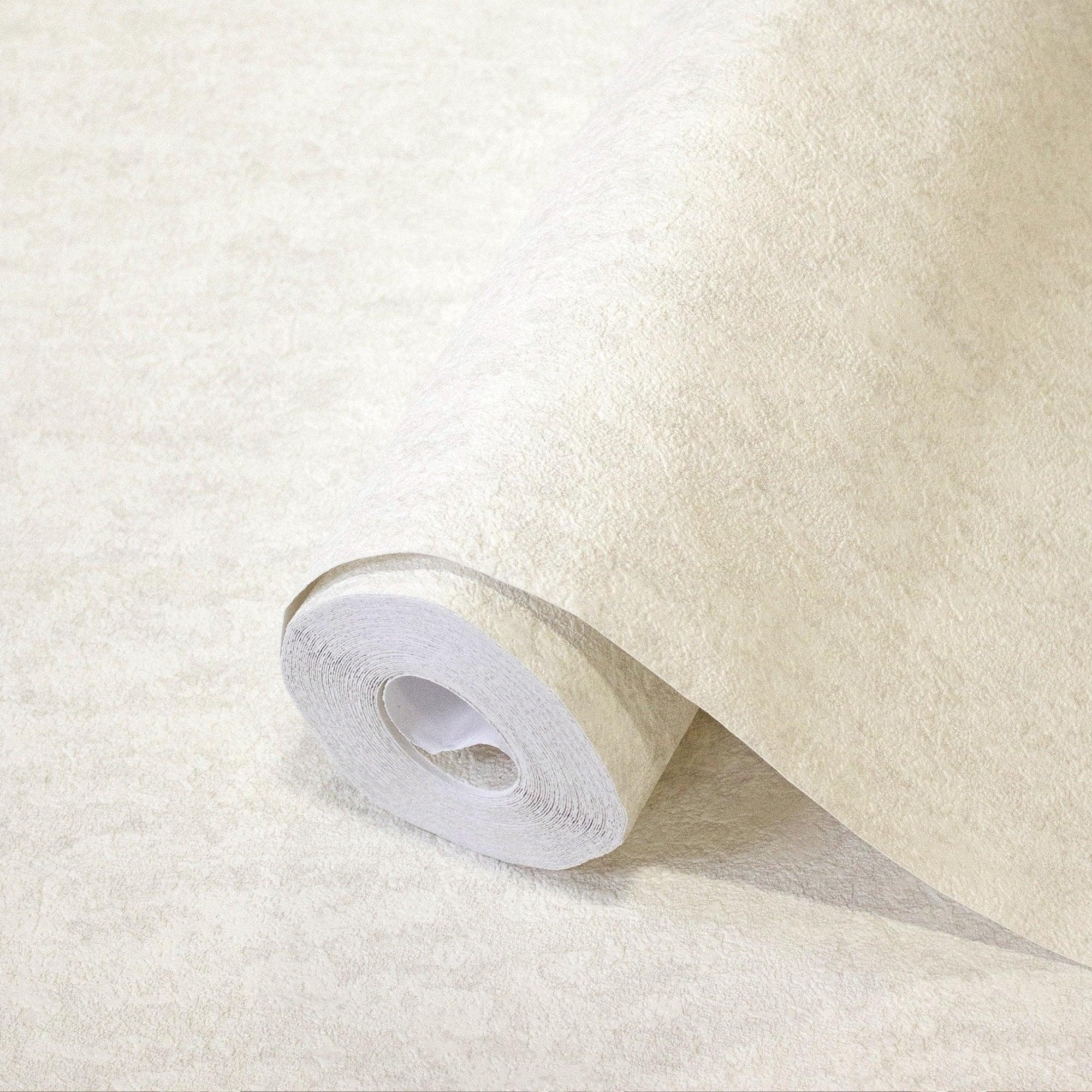 Plain Texture Wallpaper Cream Code 1203-2 - Image 1