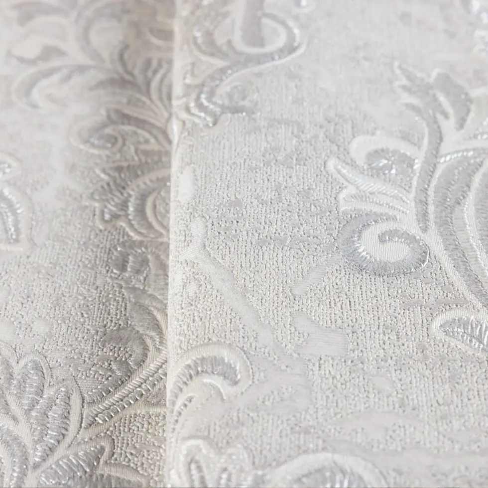 Rich Damask Design Wallpaper Gray Code 1405-2 - Image 3