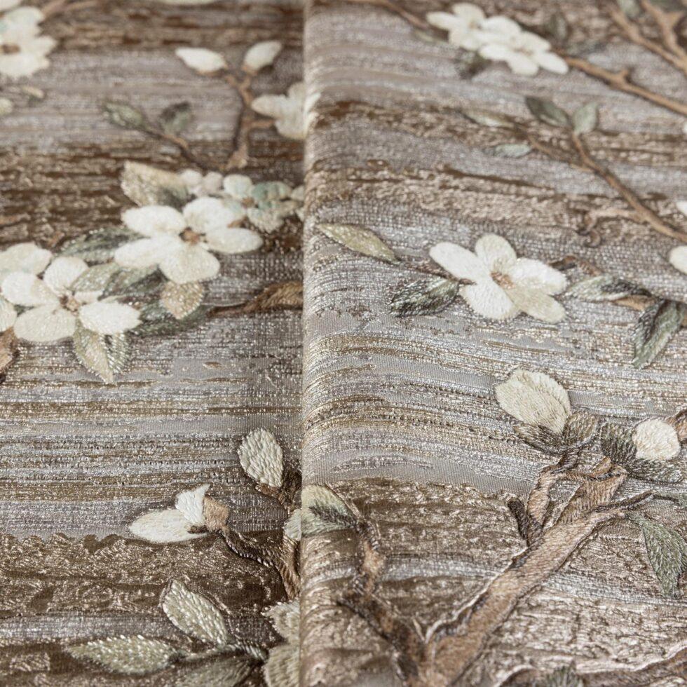 Floral Design Wallpaper Brown Code 1505-4 - Image 3