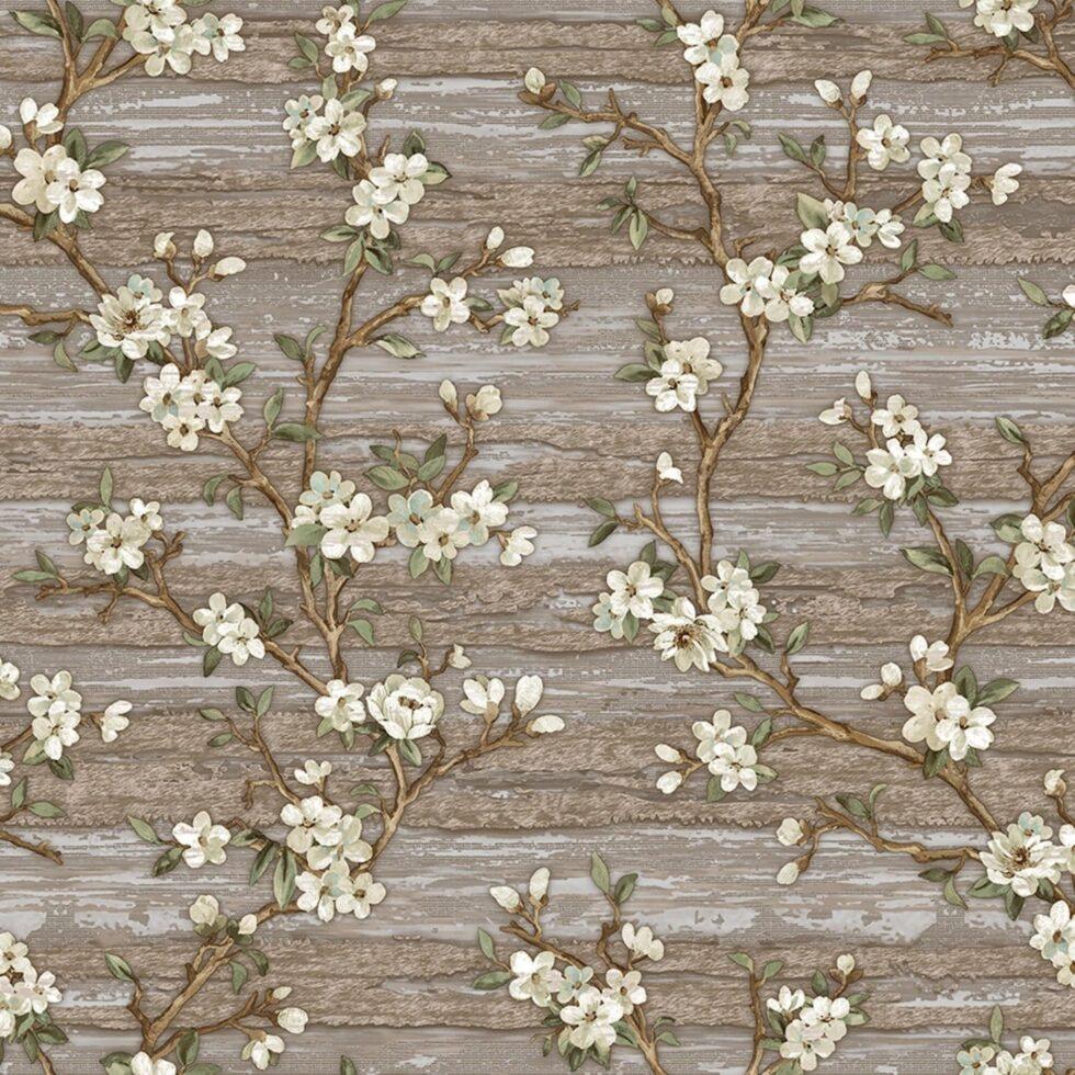 Floral Design Wallpaper Brown Code 1505-4 - Image 5