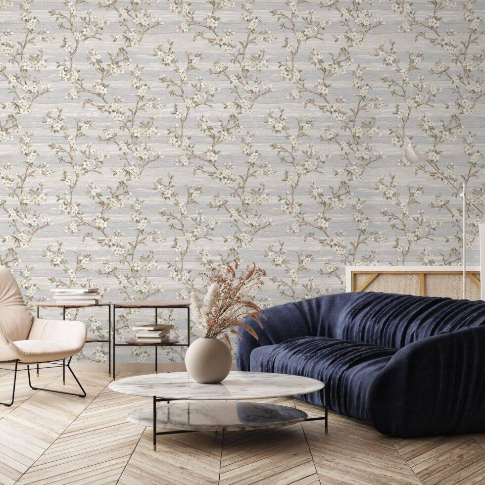 Floral Design Wallpaper Cream Code 1505-1 - Image 6