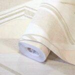 Geometric Wallpaper Cream Code 1205-1