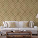 Simple waves ornament wallpaper Brown Code 7811-4 - Image 5