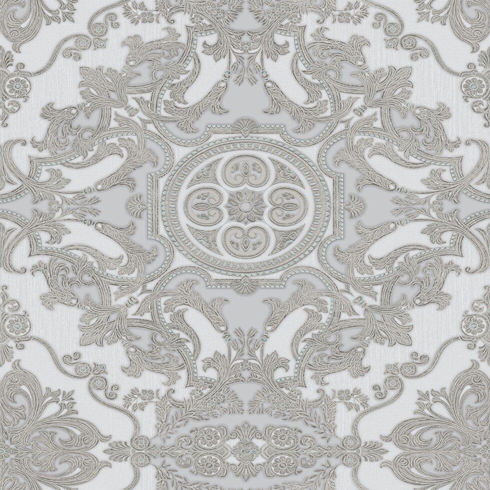 Damask Design Wallpaper Gray Code 1301-3 - Image 4